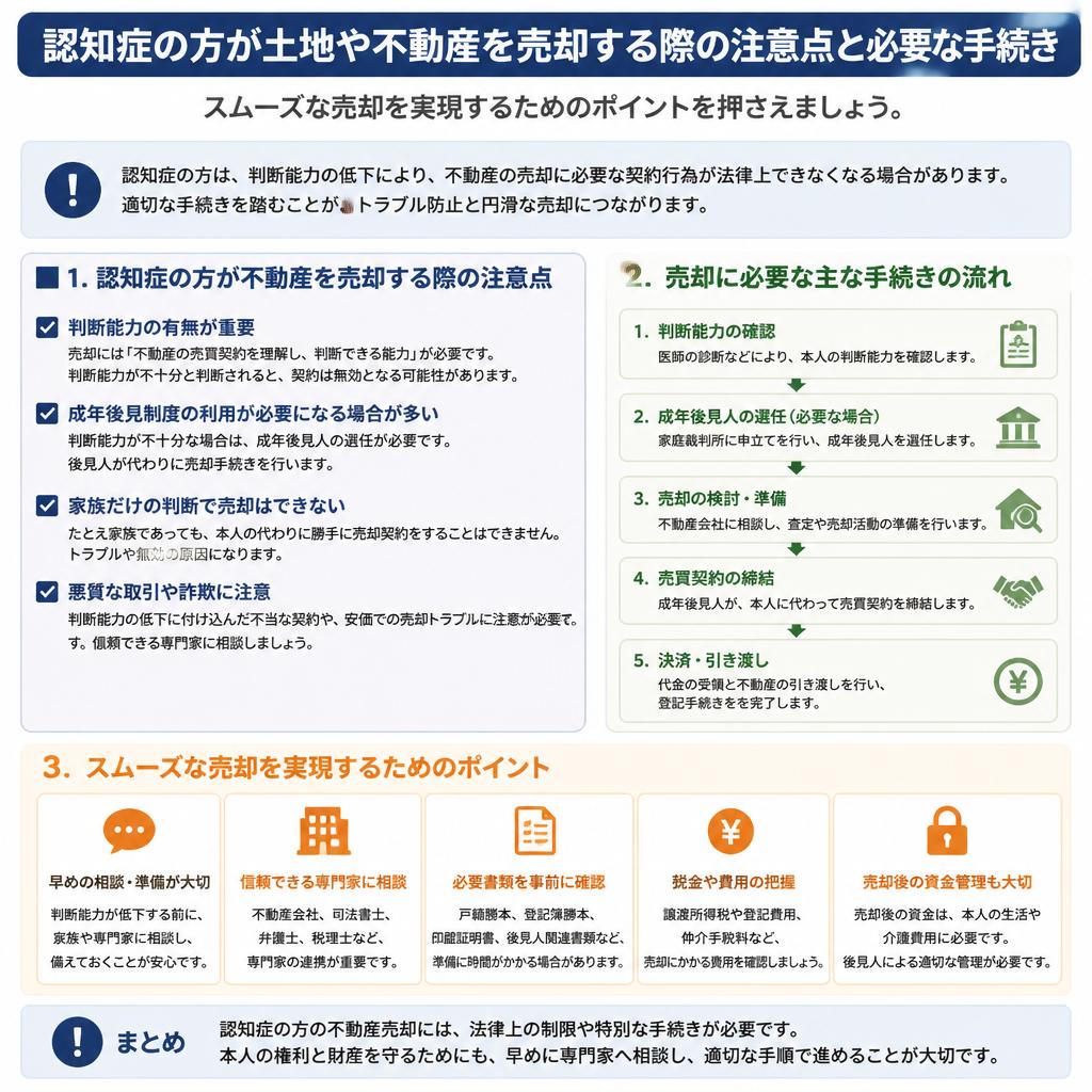 不動産売却における注意点