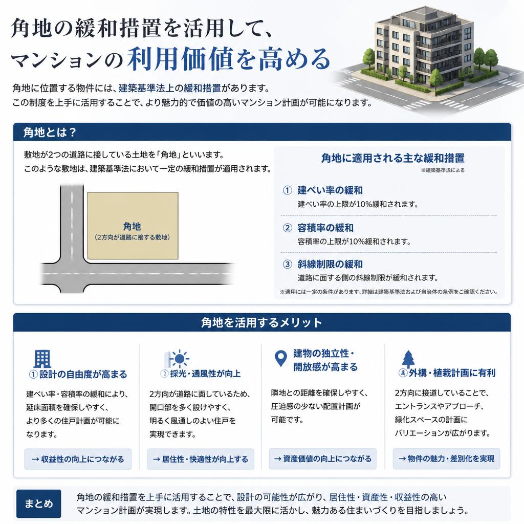 3. 角地緩和制度の活用方法