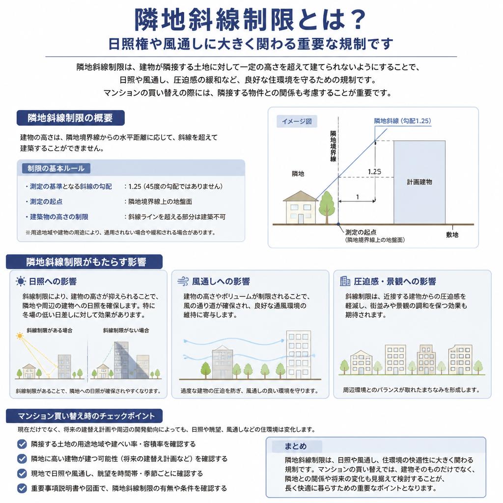 4. 隣地斜線制限について知っておくべきこと