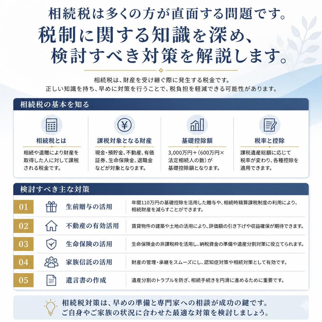 相続税の基本とその対策