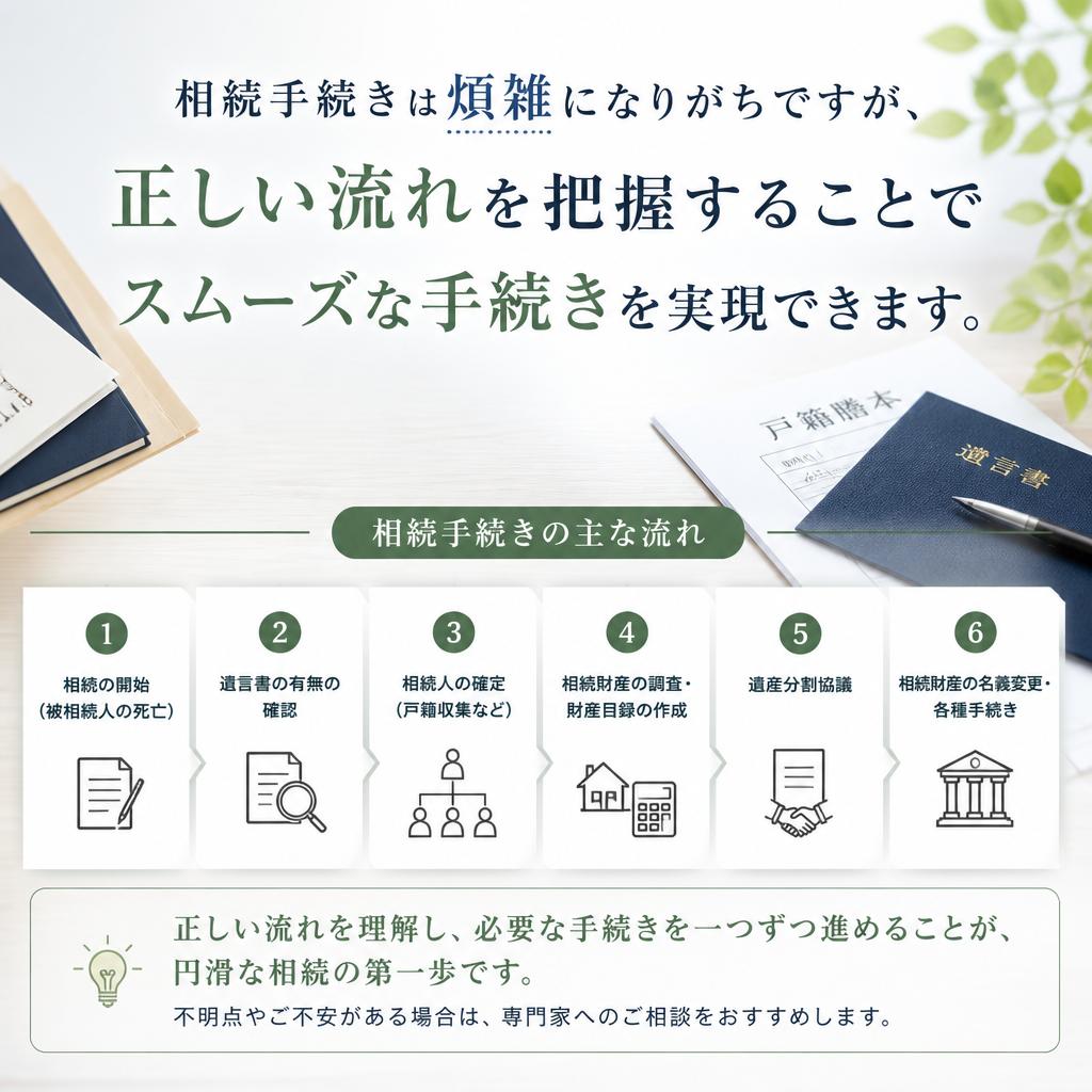 相続手続きの流れ