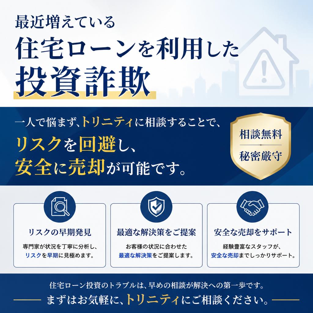 住宅ローン活用による不安な投資からの脱却