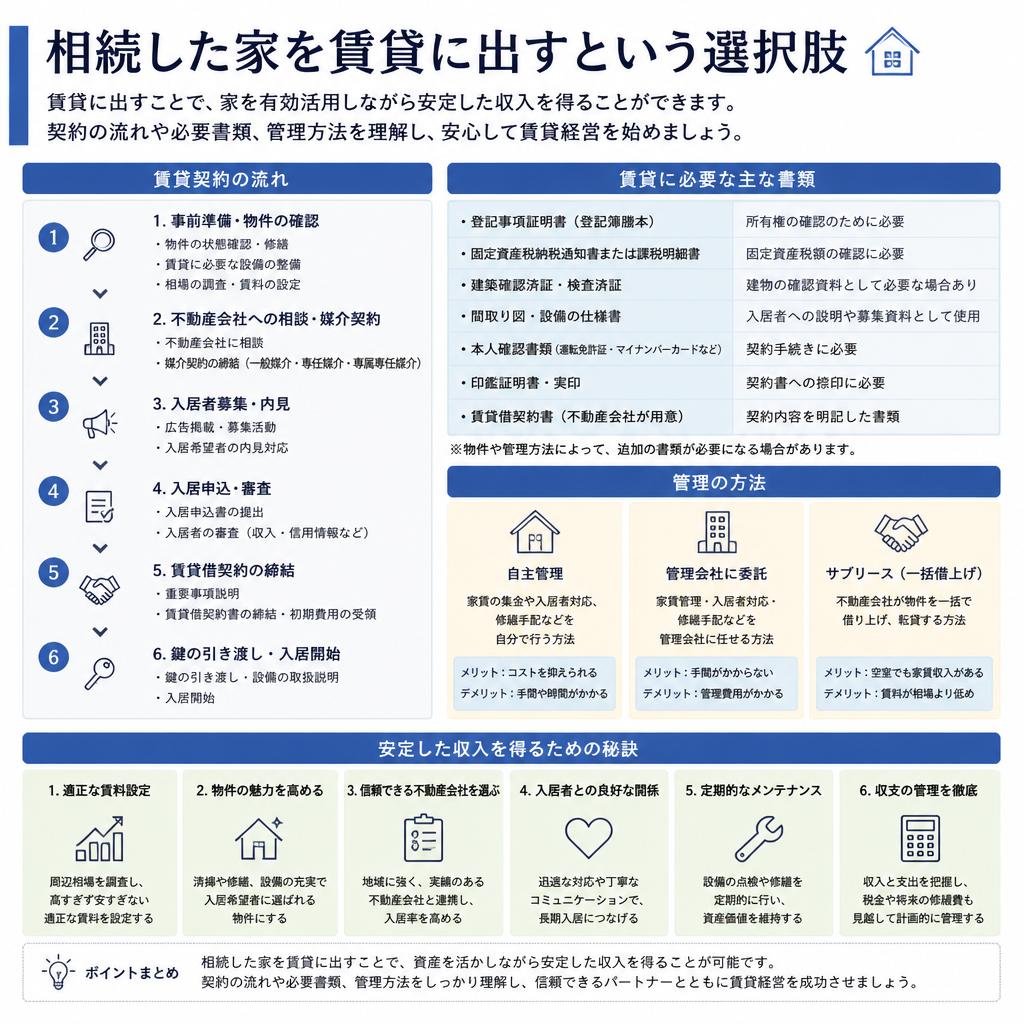 「貸す」で得られる収入