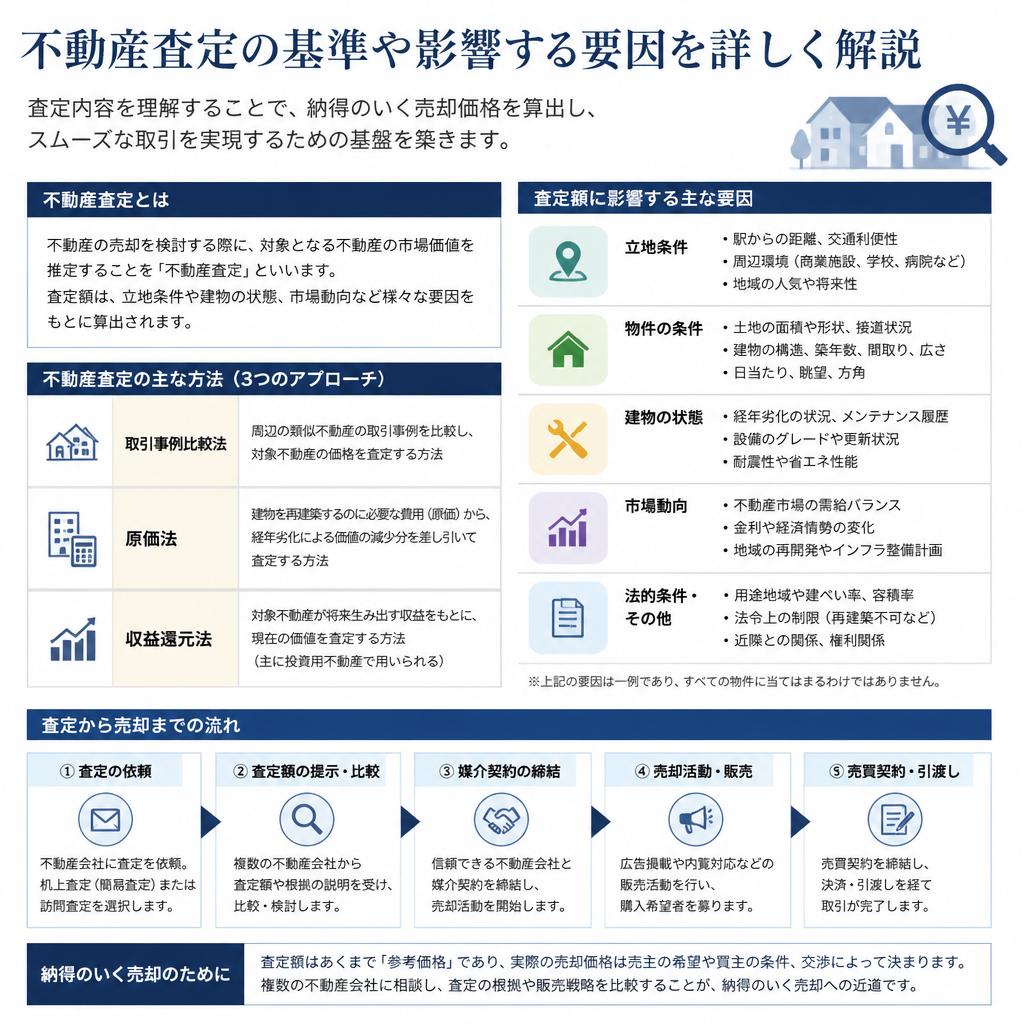 正しい査定基準を知ろう