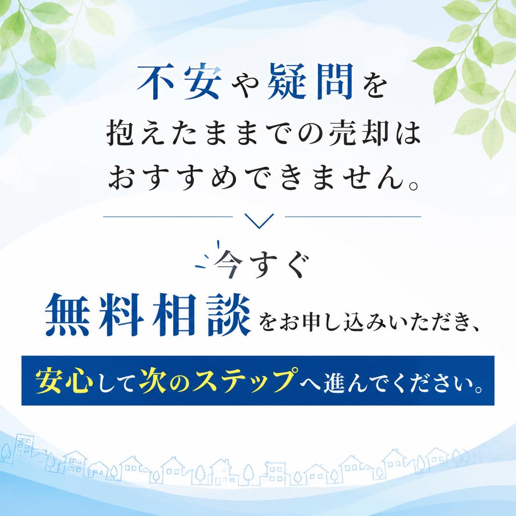まずは無料相談を！