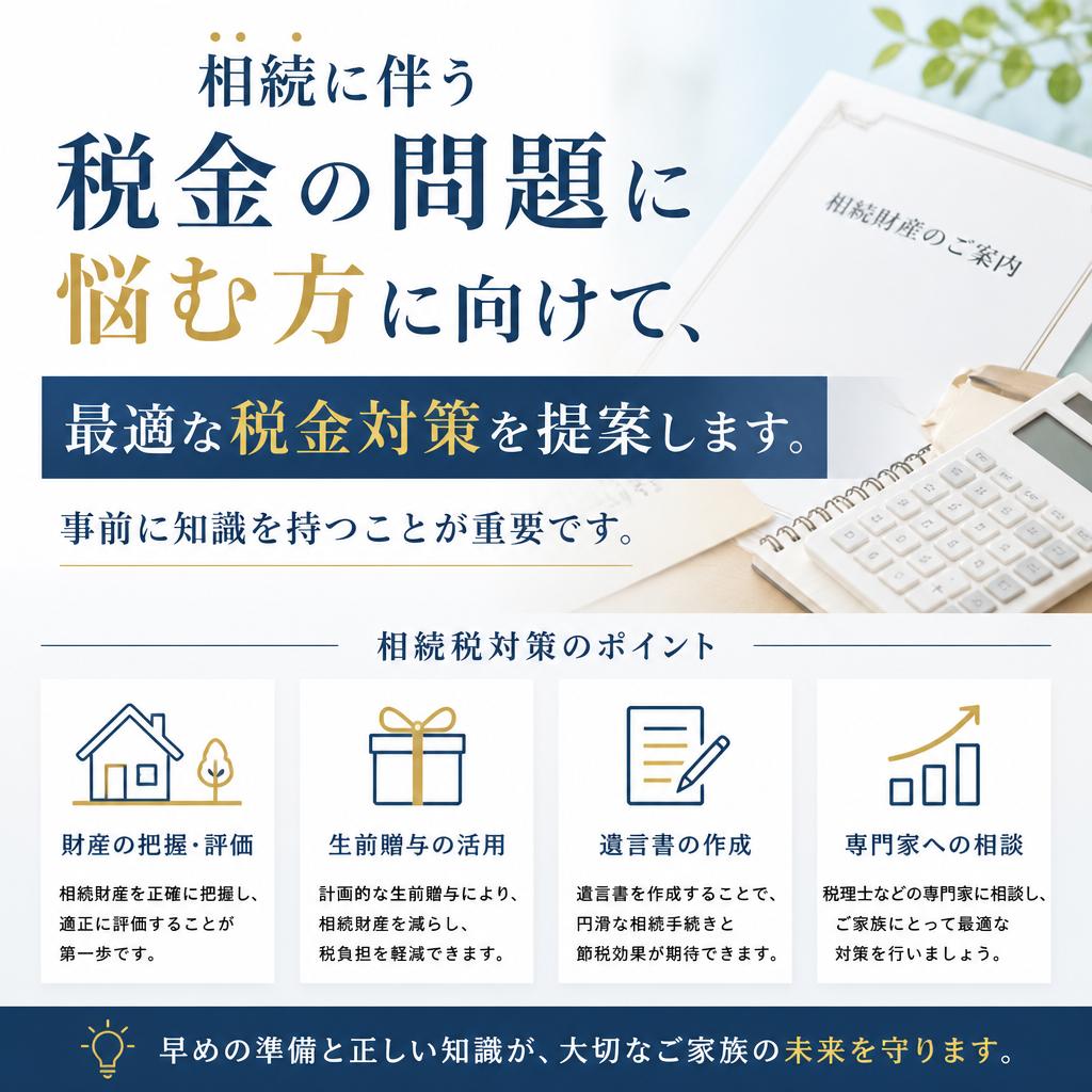 税金対策とその方法