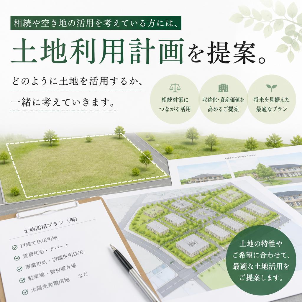 4. 土地利用計画のご提案