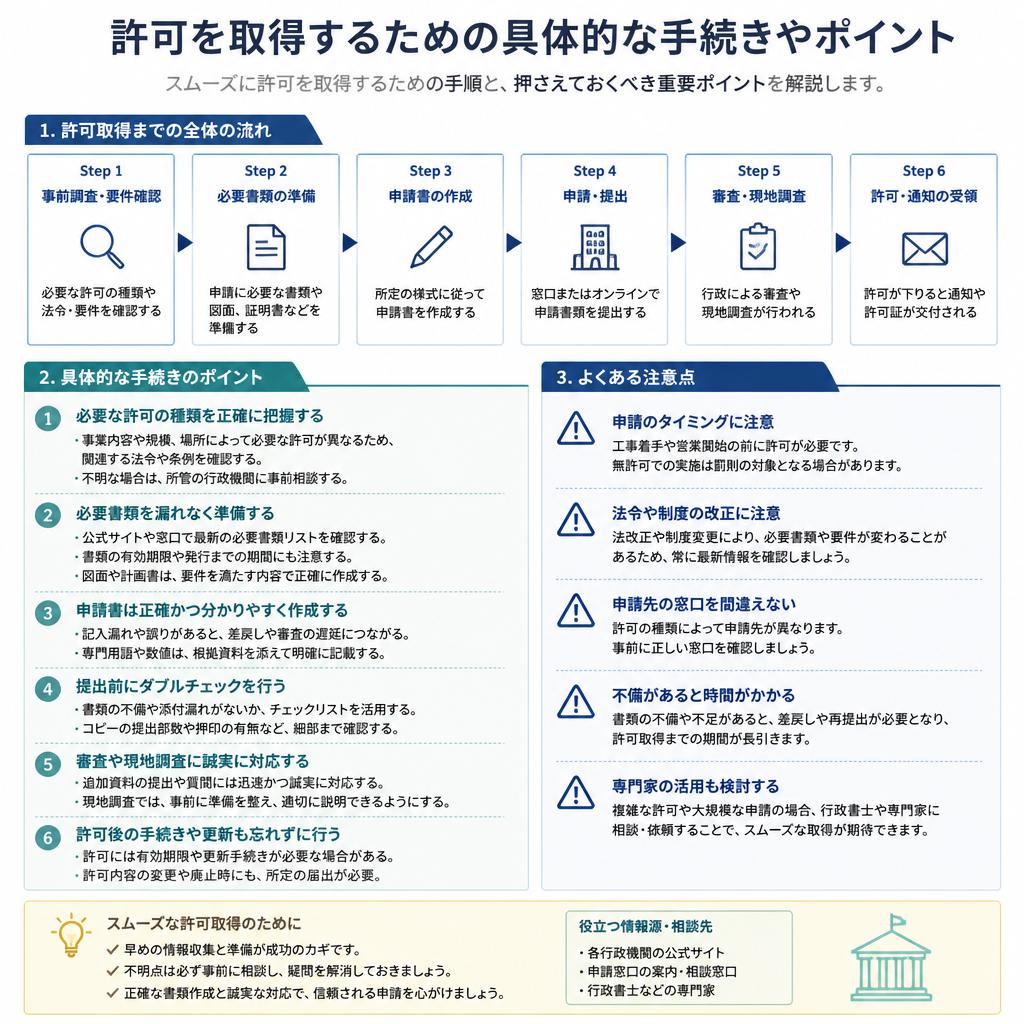 4. 開発行為の許可を得るためのステップ