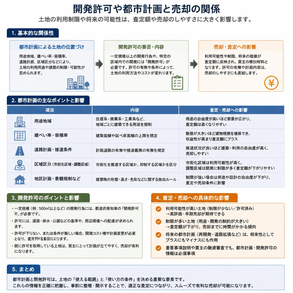 開発許可と都市計画について
