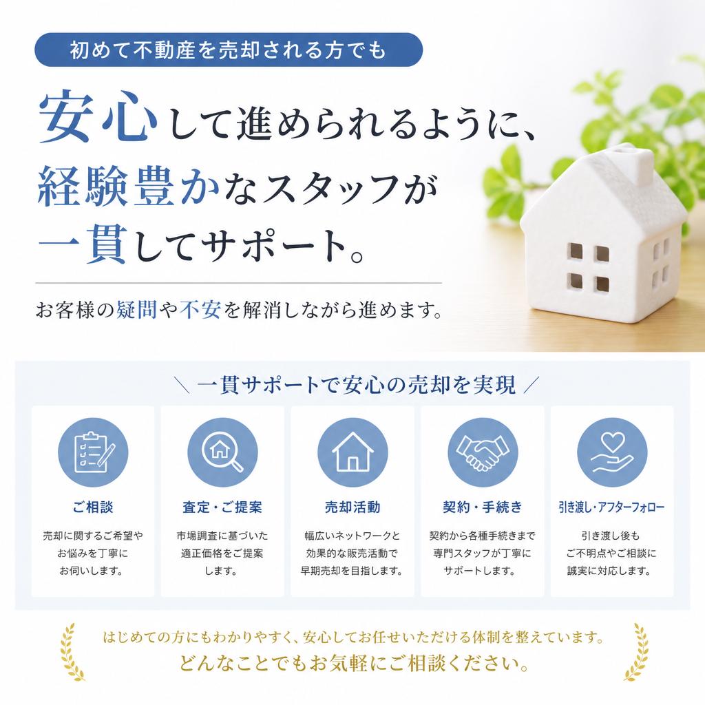 安心のサポート体制