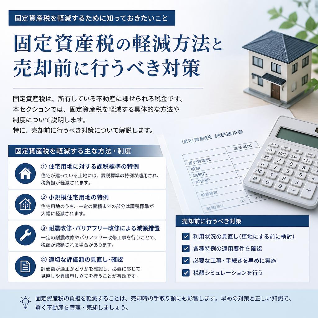 固定資産税の軽減策