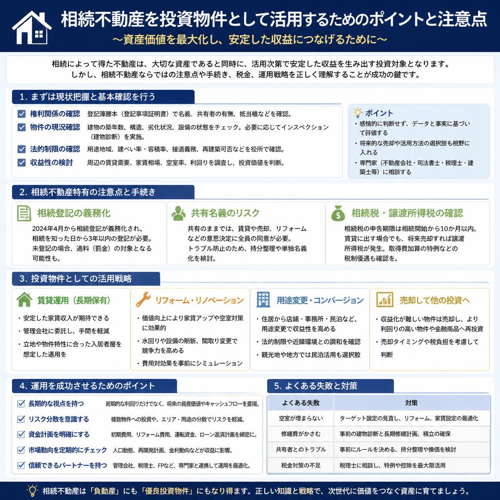 投資物件の選び方