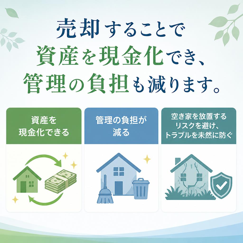 空き家を売却するメリットとは？