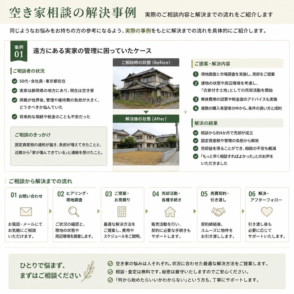 実際の相談事例の紹介