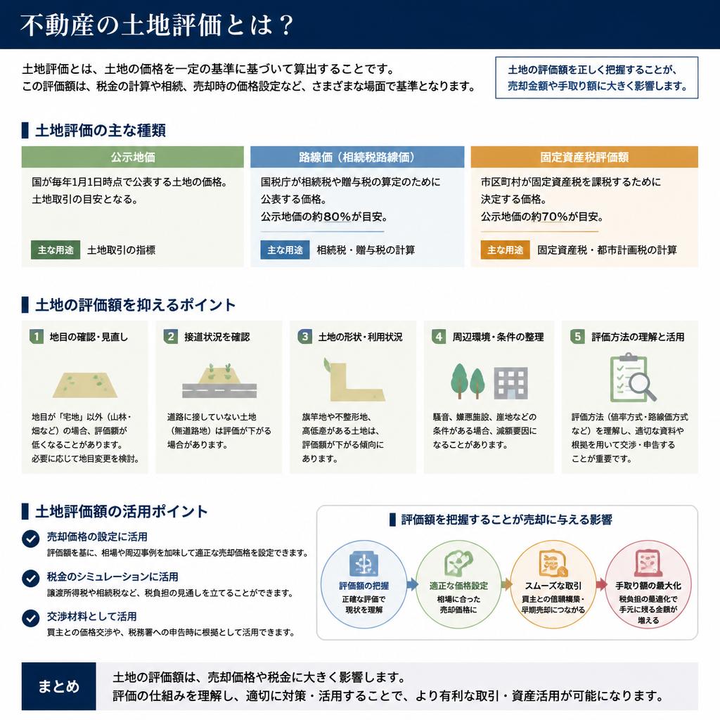 土地評価のポイント