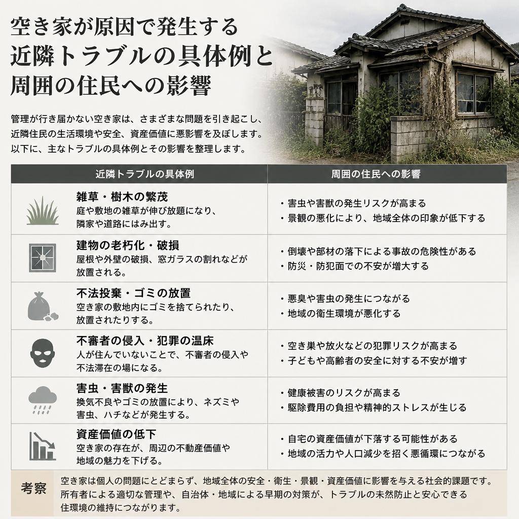 近隣トラブルの理由とその影響