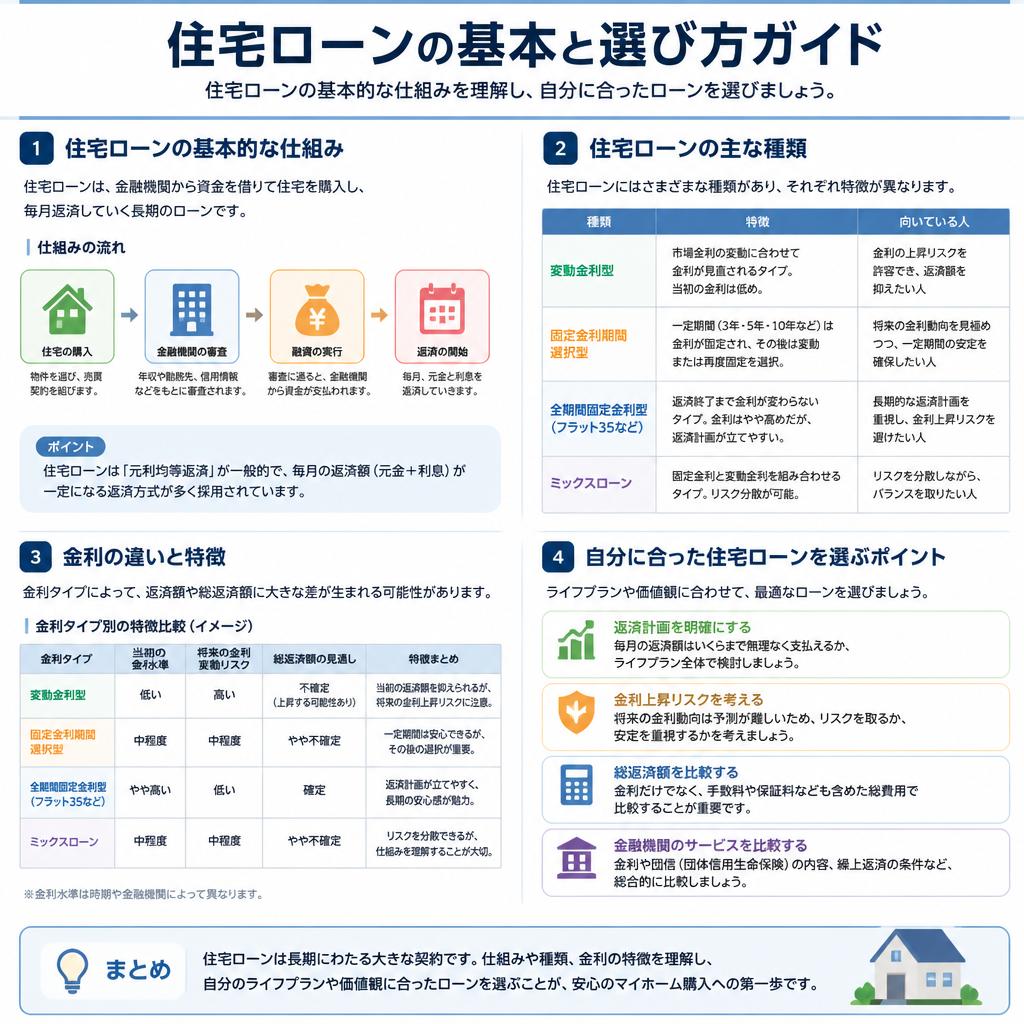 住宅ローンの仕組み