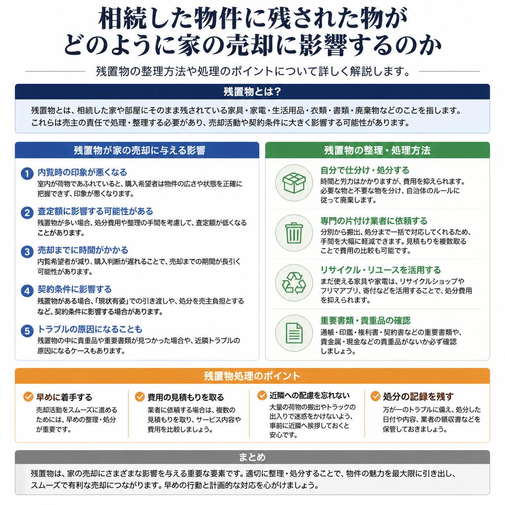 残置物処理の重要性