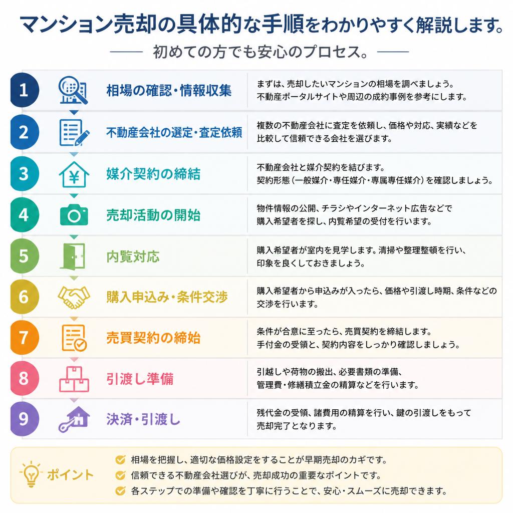 2. 不動産売却の流れ