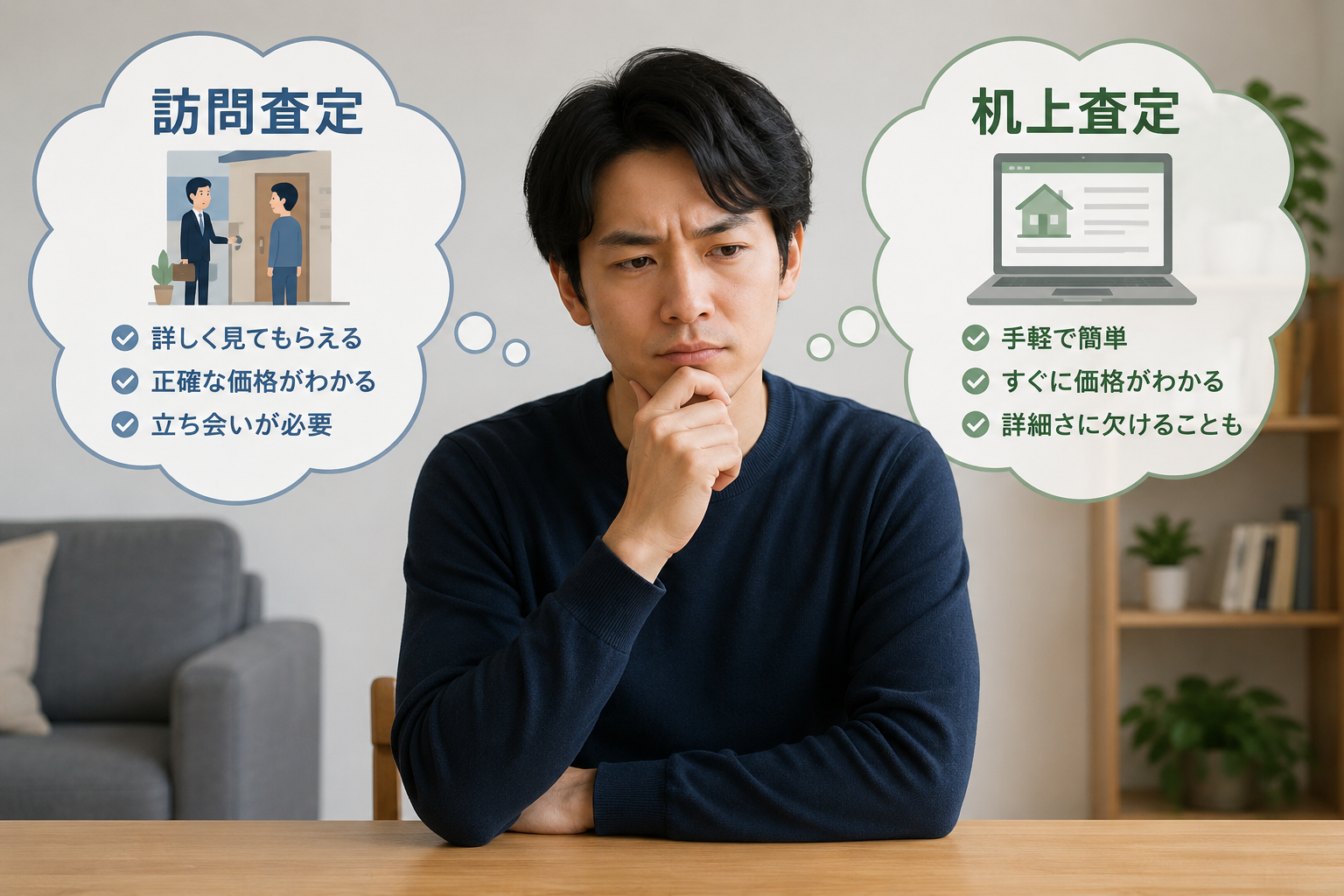賢く選ぶ！あなたに合った不動産査定方法